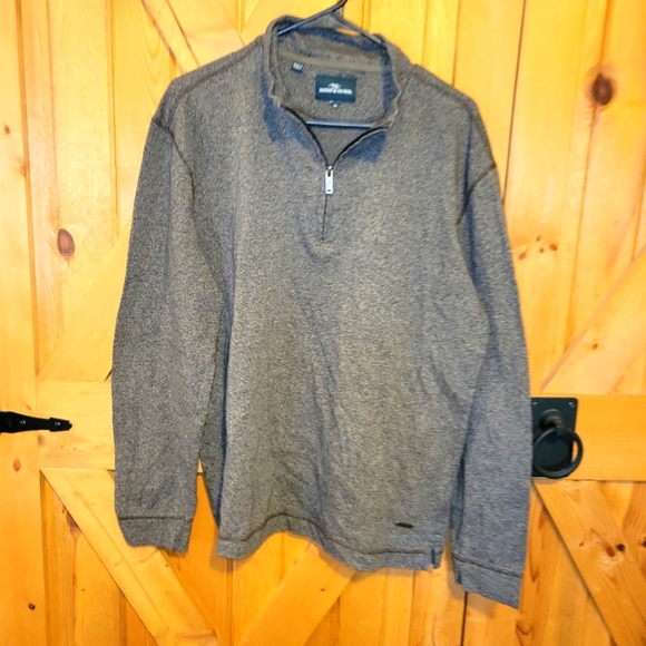 Rodd and Gunn Mens size X-large Sweater 1/4 ZipCotton Blend